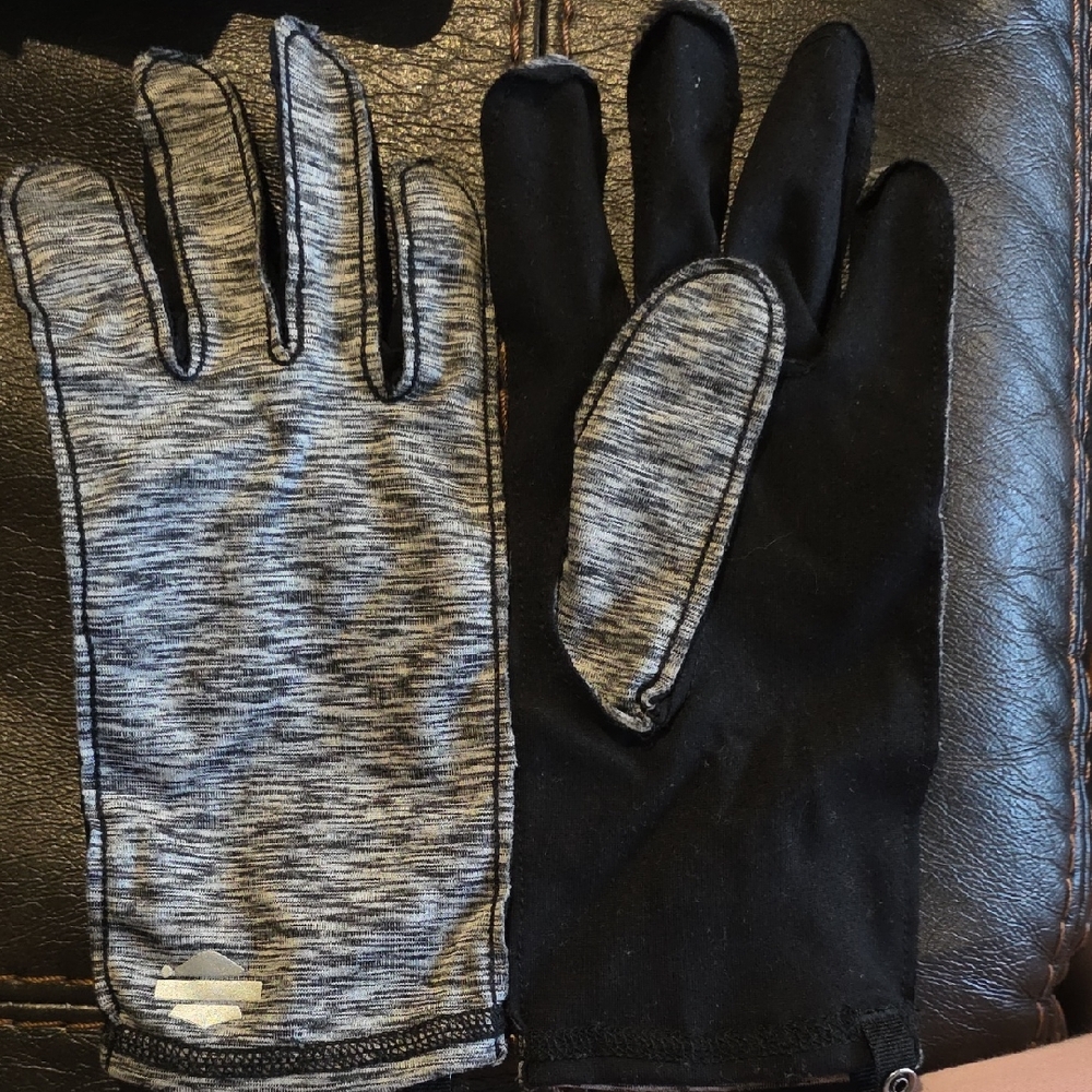 Harley-Davidson Black and Gray Gloves